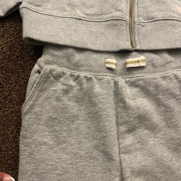 Gray Crewcuts Girls Sweatsuit - Picture 2 of 5